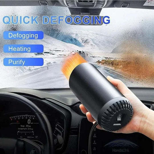 Fast Heating Cup Shape Car Warm Air Blower – Fast Heating & Cooling Adjustable 360 Degree Rotatable Plug