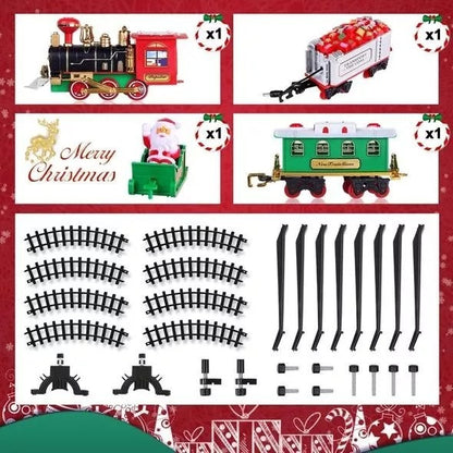 Christmas Train Set with Lights and Sounds