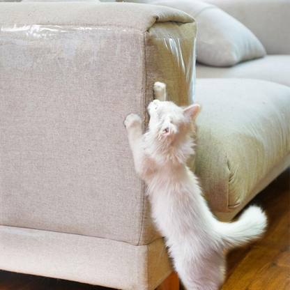 Protects Your Furniture From Cat Scratching - Anti Cat Couch Guards - Sofa Corner Scratching Training Tape Deterrent