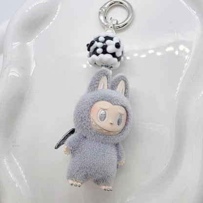 Labubu Zimomo Cloud Theme Plush Charm Keychain