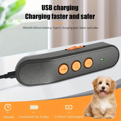 Ultrasonic Anti Barking Device - Remote Controlled Dog Barking Deterrent Device