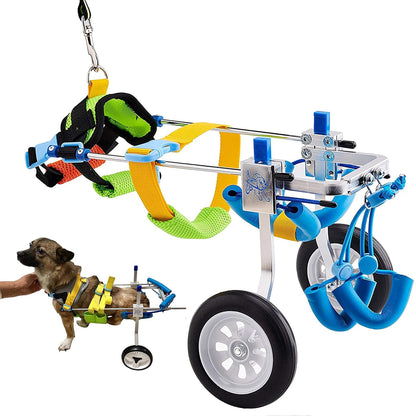 Adjustable Dog Wheelchair for Back Legs - Mobility Aid for Disabled Pets