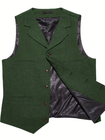 Arthur | Refined Herringbone Waistcoat