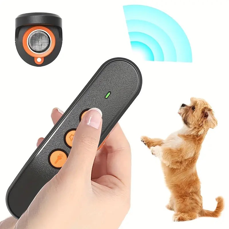 Ultrasonic Anti Barking Device - Remote Controlled Dog Barking Deterrent Device