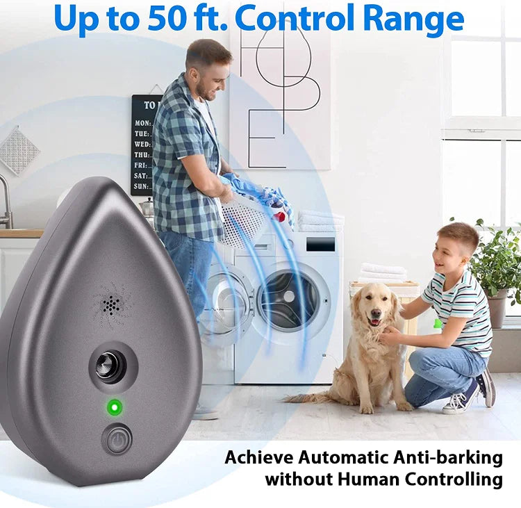 Ultrasonic Anti Bark Control Device with 3 Modes, Stop Dogs from Barking, Automatic Indoor Bark Control Device