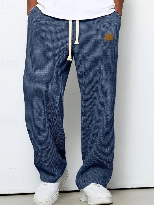 Bryce| Men's Relaxed Textured Pants