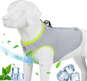 Adjustable Dog Cooling Vest - Cooler Jacket for Outdoor Activities