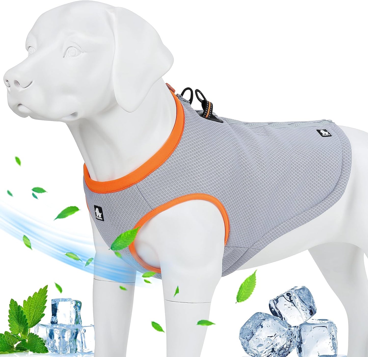 Adjustable Dog Cooling Vest - Cooler Jacket for Outdoor Activities