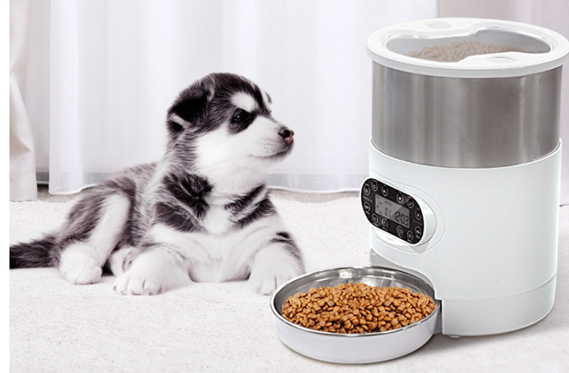 Automatic Bluetooth Pet Feeder - Remote App-Controlled Pet Food Dispenser