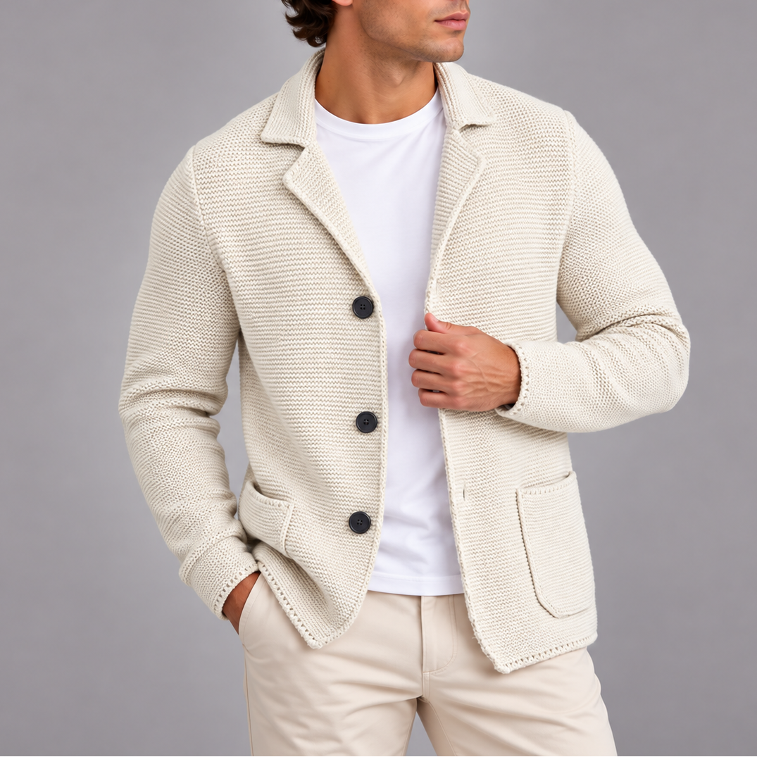 Brennan | Knitted Blazer Cardigan