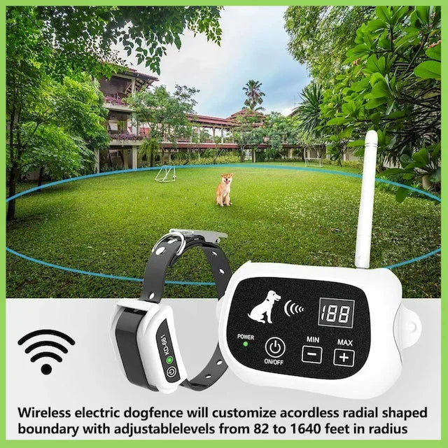 Waterproof Wireless Electric Dog Fence Collar