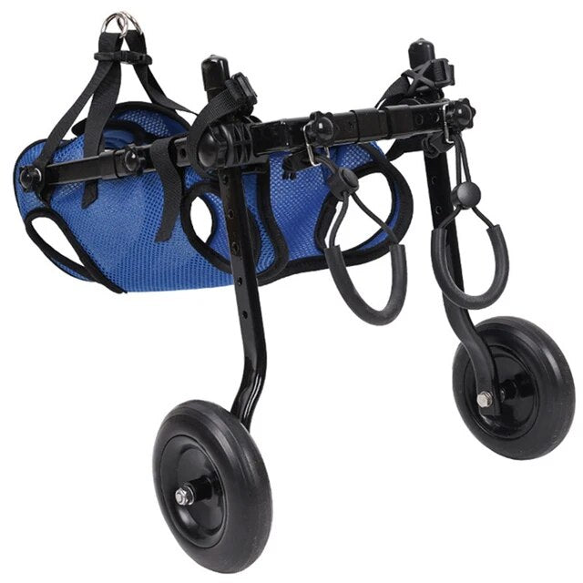 Dog Wheelchair for Back Legs(S), Adjustable Pets Cart with Wheels for Back Legs