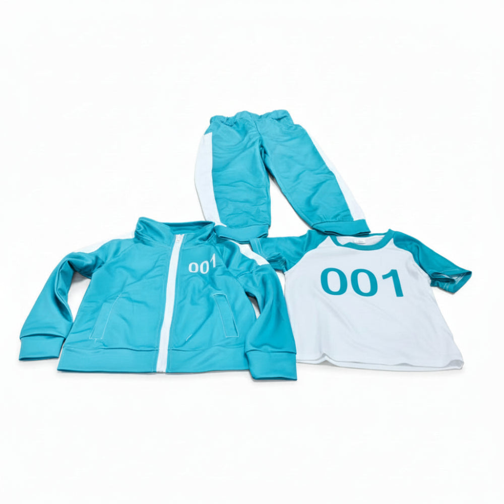 Adventure Gear | Kids Tracksuit Costume Set with Iconic Player Design | Comfortable Unisex Outfit for Dress-Up Fun 0