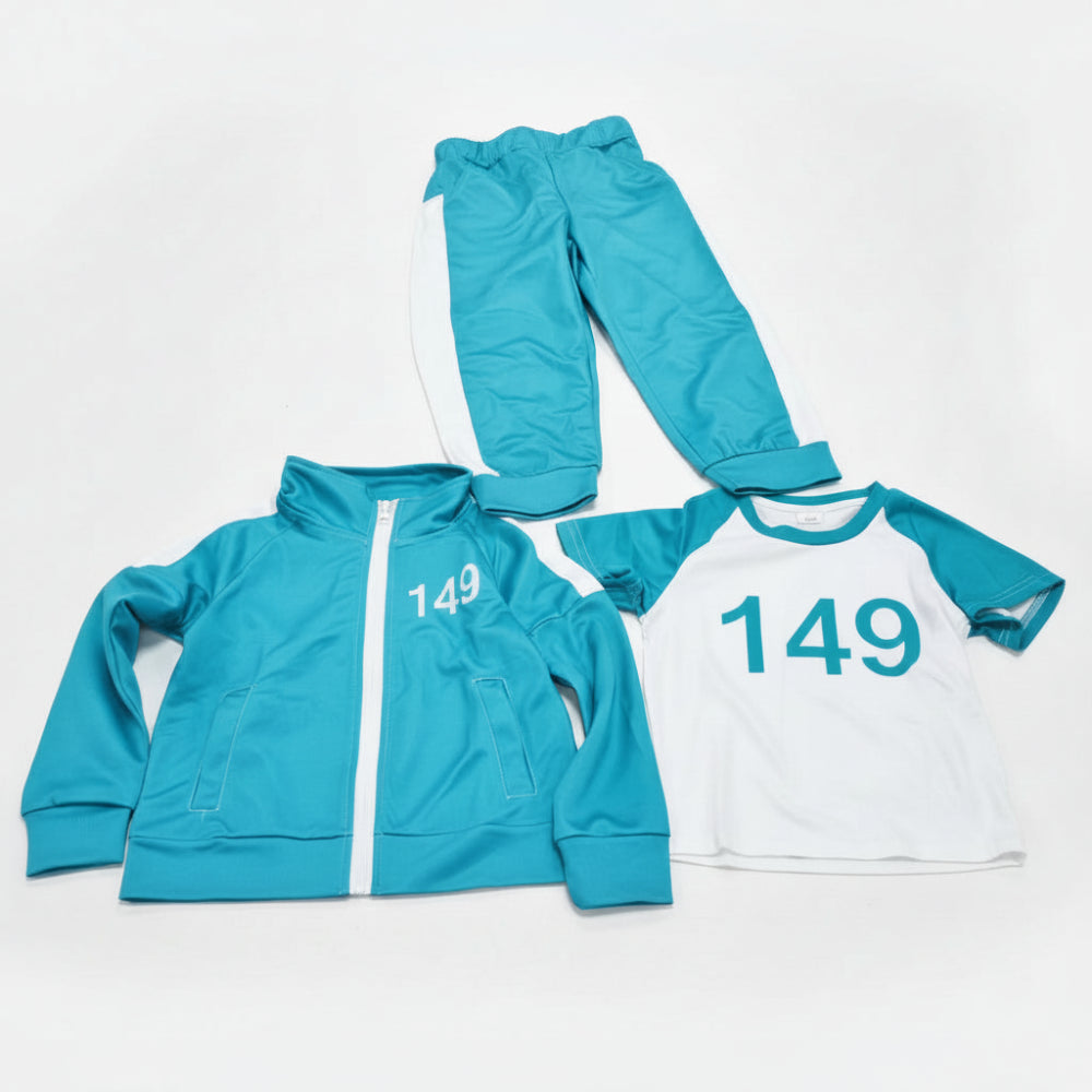 Adventure Gear | Kids Tracksuit Costume Set with Iconic Player Design | Comfortable Unisex Outfit for Dress-Up Fun 2