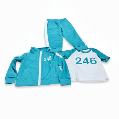 Adventure Gear | Kids Tracksuit Costume Set with Iconic Player Design | Comfortable Unisex Outfit for Dress-Up Fun 5