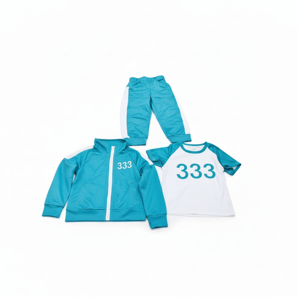 Adventure Gear | Kids Tracksuit Costume Set with Iconic Player Design | Comfortable Unisex Outfit for Dress-Up Fun 6