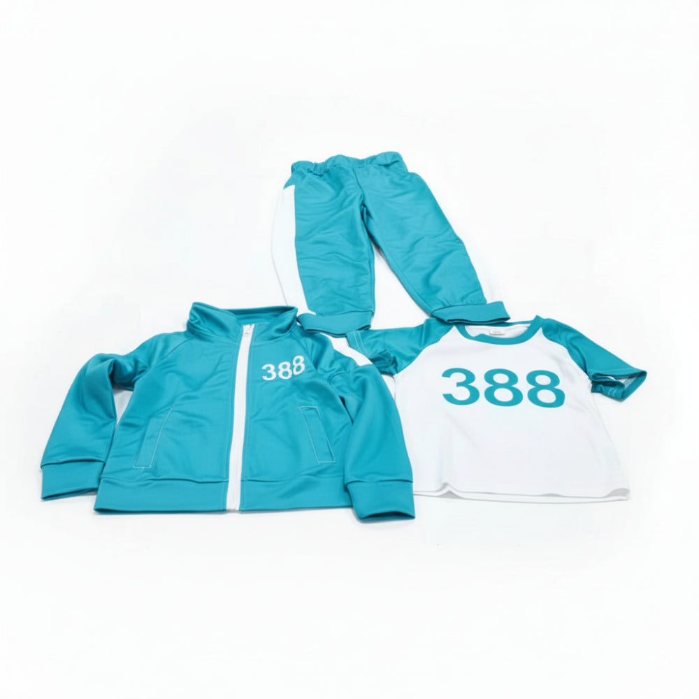 Adventure Gear | Kids Tracksuit Costume Set with Iconic Player Design | Comfortable Unisex Outfit for Dress-Up Fun 8