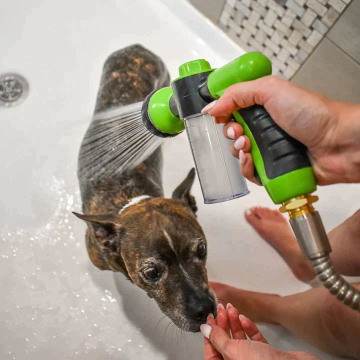 The Original Pup Jet - Dog Shower with 8 Spray Modes