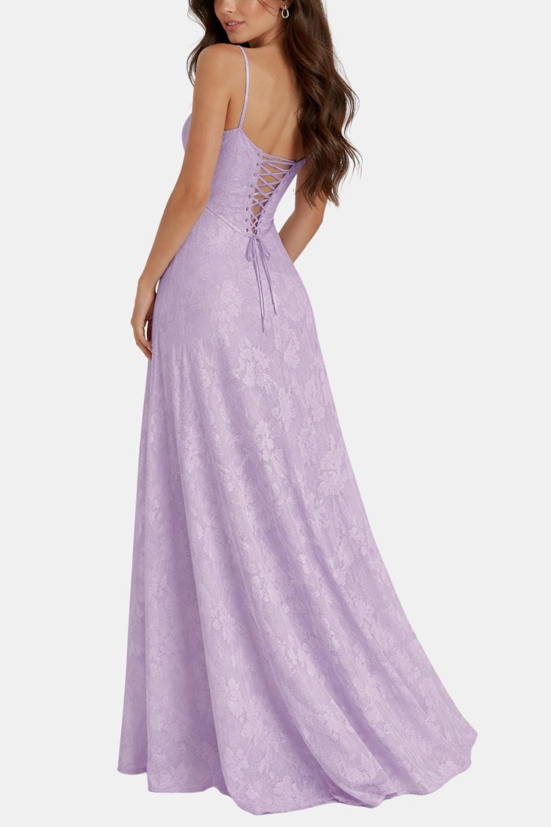 Casey - Floral Corset Sweetheart Long Dress
