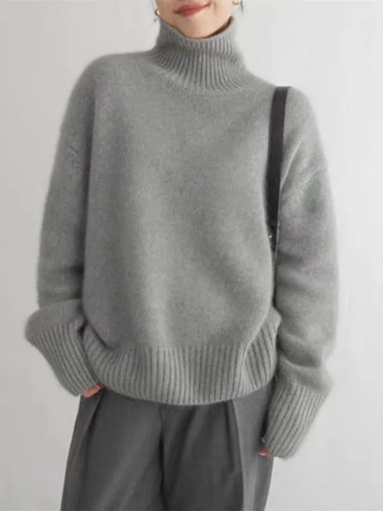 Isabella Cashmere Turtleneck