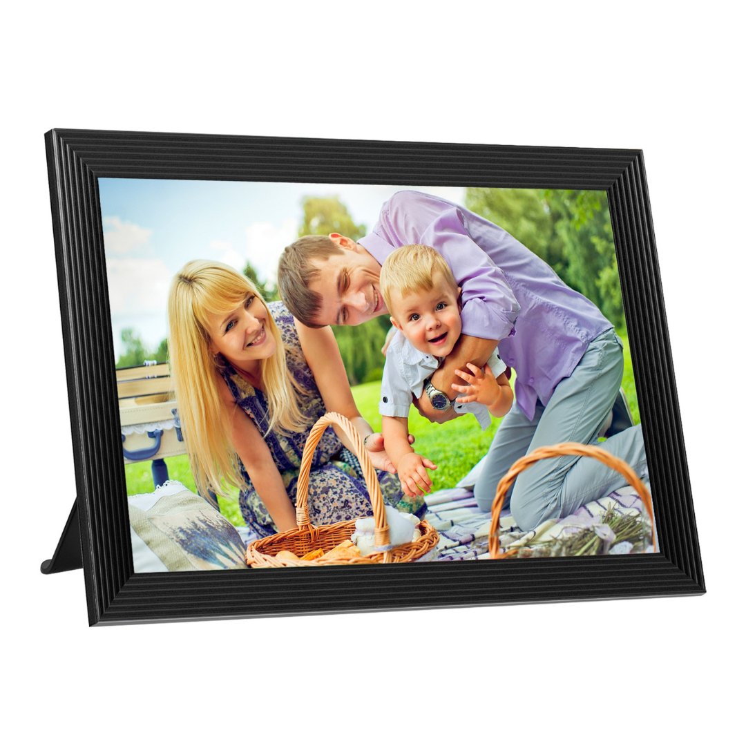 High-Resolution Digital Photo Frame Top-Rated Electric Picture Frame with Video Playback and Camera Features