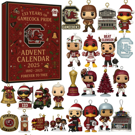 South Carolina Gamecocks 133rd Anniversary Advent Calendar