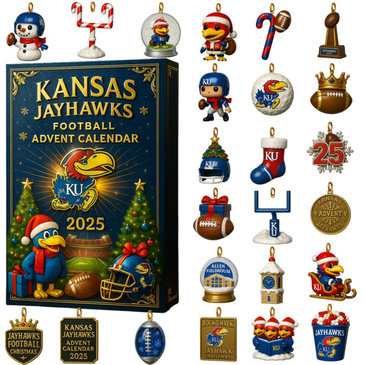 Kansas Jayhawks football 2025 advent calendar