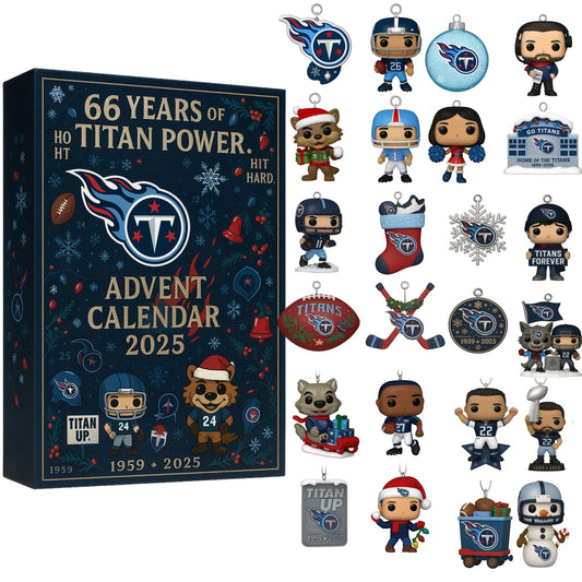 Tennessee Titans 66th Anniversary Advent Calendar