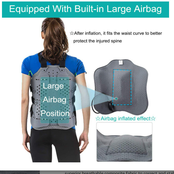Full Back Straightening Spine Kyphosis And Scoliosis Brace