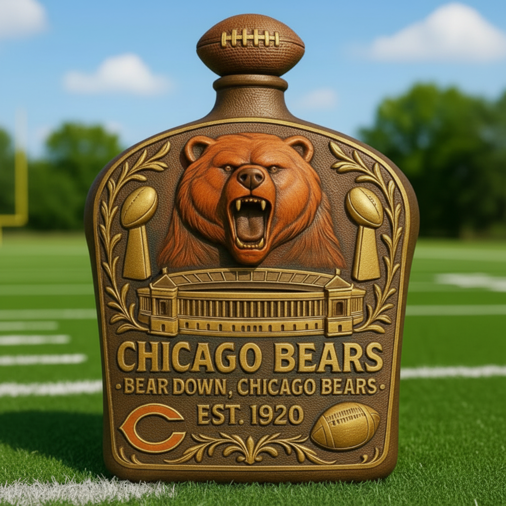 Chicago Bears Bear Down Bottle