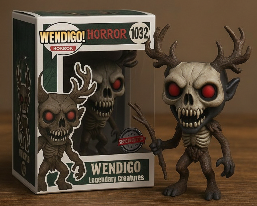 Wendigo Horror Figure - Legendary Creatures Collectible