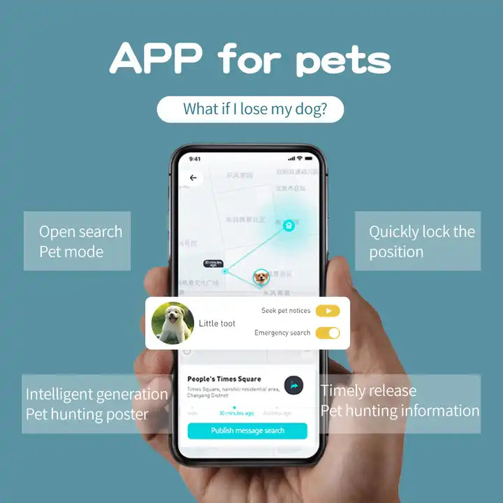 WATERPROOF GPS TRACKER FOR PETS | PET GPS TRACKER, GPS DOG COLLAR, CAT & DOG GPS TRACKER