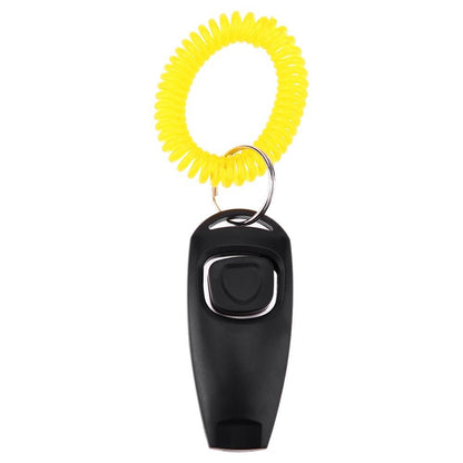 Premium 2-in-1 Dog Clicker with Integrated Whistle