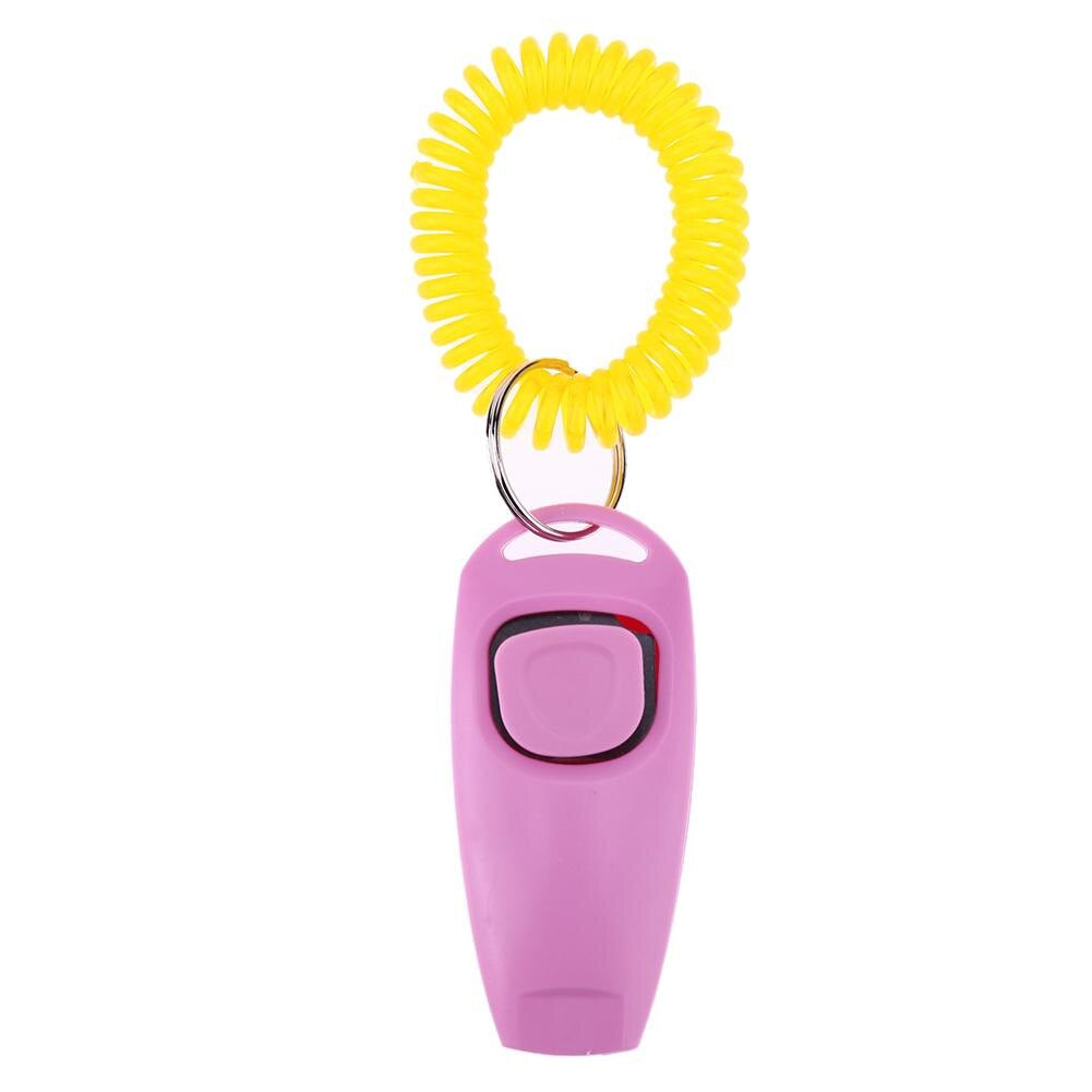 Premium 2-in-1 Dog Clicker with Integrated Whistle