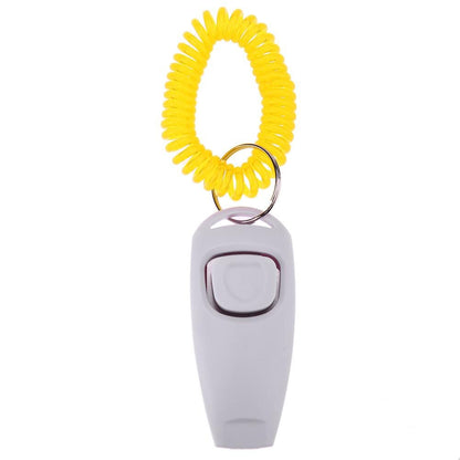 Premium 2-in-1 Dog Clicker with Integrated Whistle