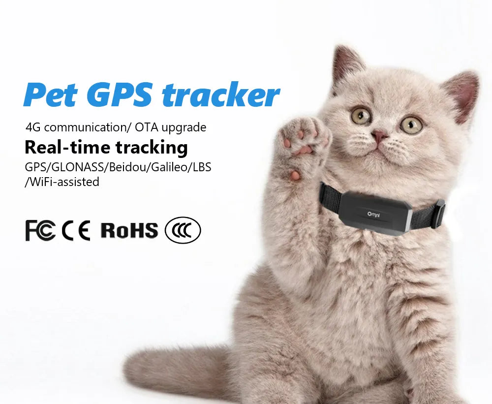 WATERPROOF GPS TRACKER FOR PETS | PET GPS TRACKER, GPS DOG COLLAR, CAT & DOG GPS TRACKER