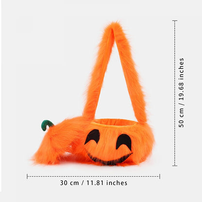 Pip | Plush Pumpkin Halloween Candy Bag