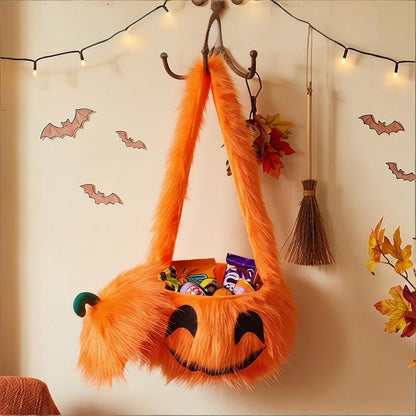Pip | Plush Pumpkin Halloween Candy Bag