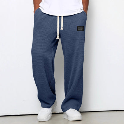 Holden — Relaxed Straight Fit Pants with Adjustable Waistband