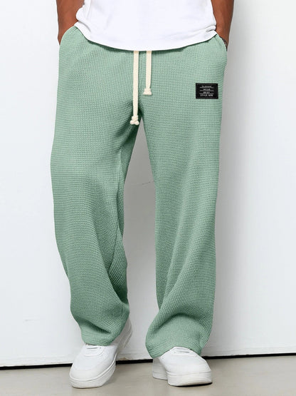 Holden — Relaxed Straight Fit Pants with Adjustable Waistband