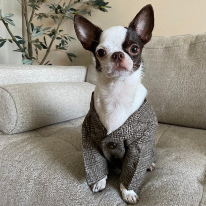 CHURCHILL TWEED DOG SUIT JACKET & VEST SEPARATES