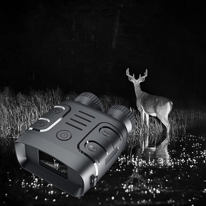 Infrared Night Vision Binoculars Camera - HD 4x Zoom Night Vision Goggles for Total Darkness