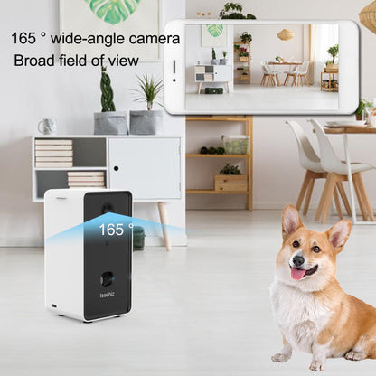 Wifienabled Iseebiz Dog Camera Automatic Treat Dispenser With Night Vision