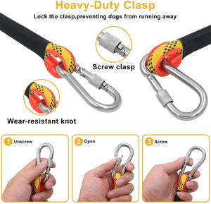 Dog Tie-Out Cable for Camping