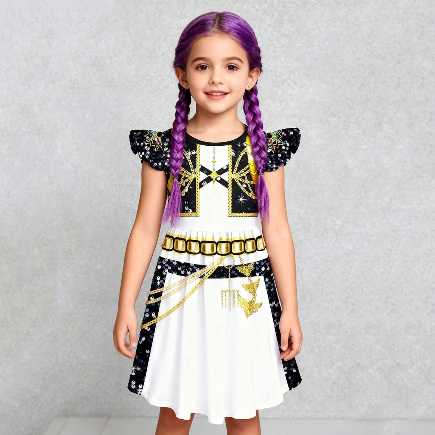 Girls KPop Dress Rumi / Mira / Zoey Cosplay Dress Party or Daily Dress Up Outfit
