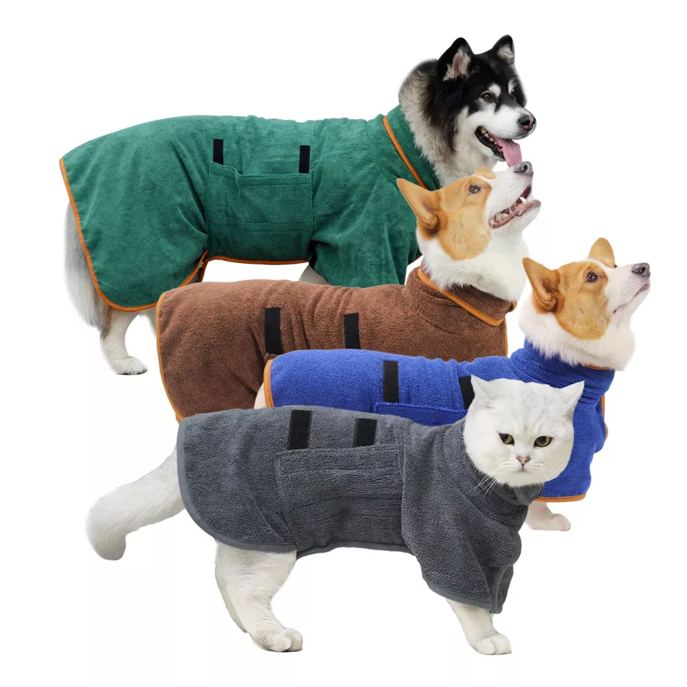 Super Absorbent Pet Bathrobe Towel