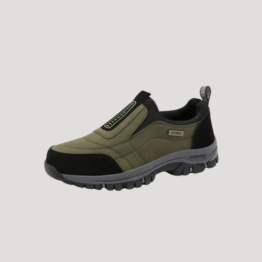 Men's Breathable Fabric Walking Shoes | Comfortable Slip-On Outdoor Footwear 0