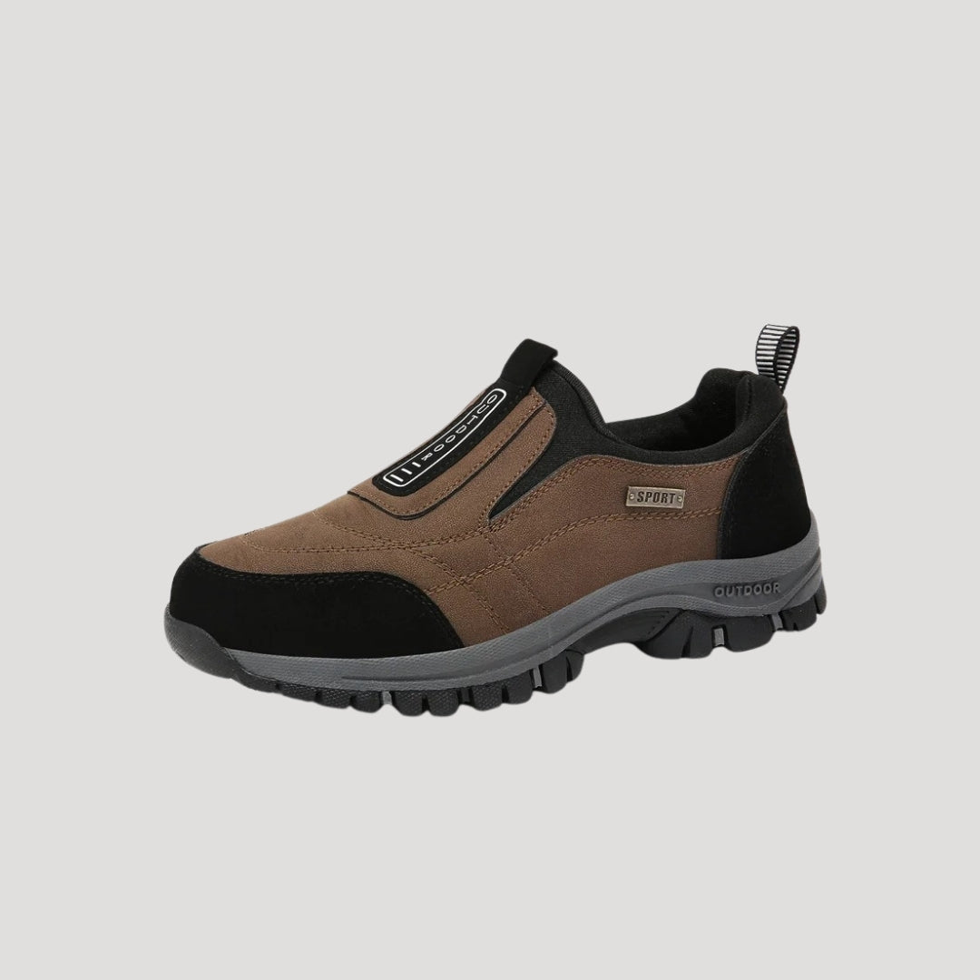 Men's Breathable Fabric Walking Shoes | Comfortable Slip-On Outdoor Footwear 1