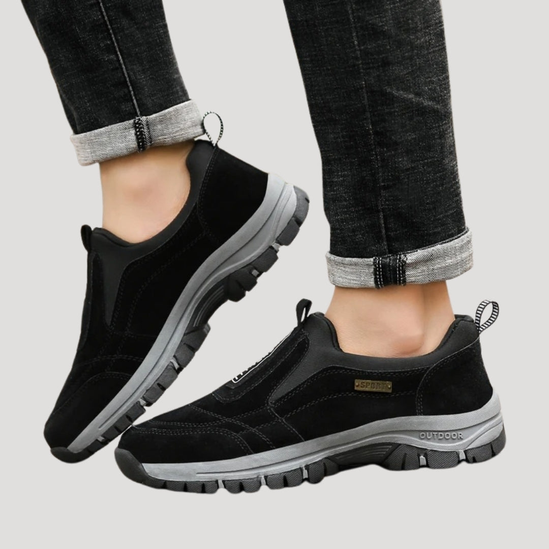 Men's Breathable Fabric Walking Shoes | Comfortable Slip-On Outdoor Footwear 3