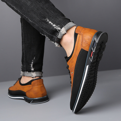 Men's Cushioned Leather Dress Shoes | Comfortable Stylish Business Footwear 6